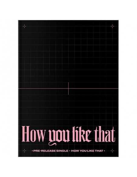 Blackpink Special Edition How You Like That Cd Poster