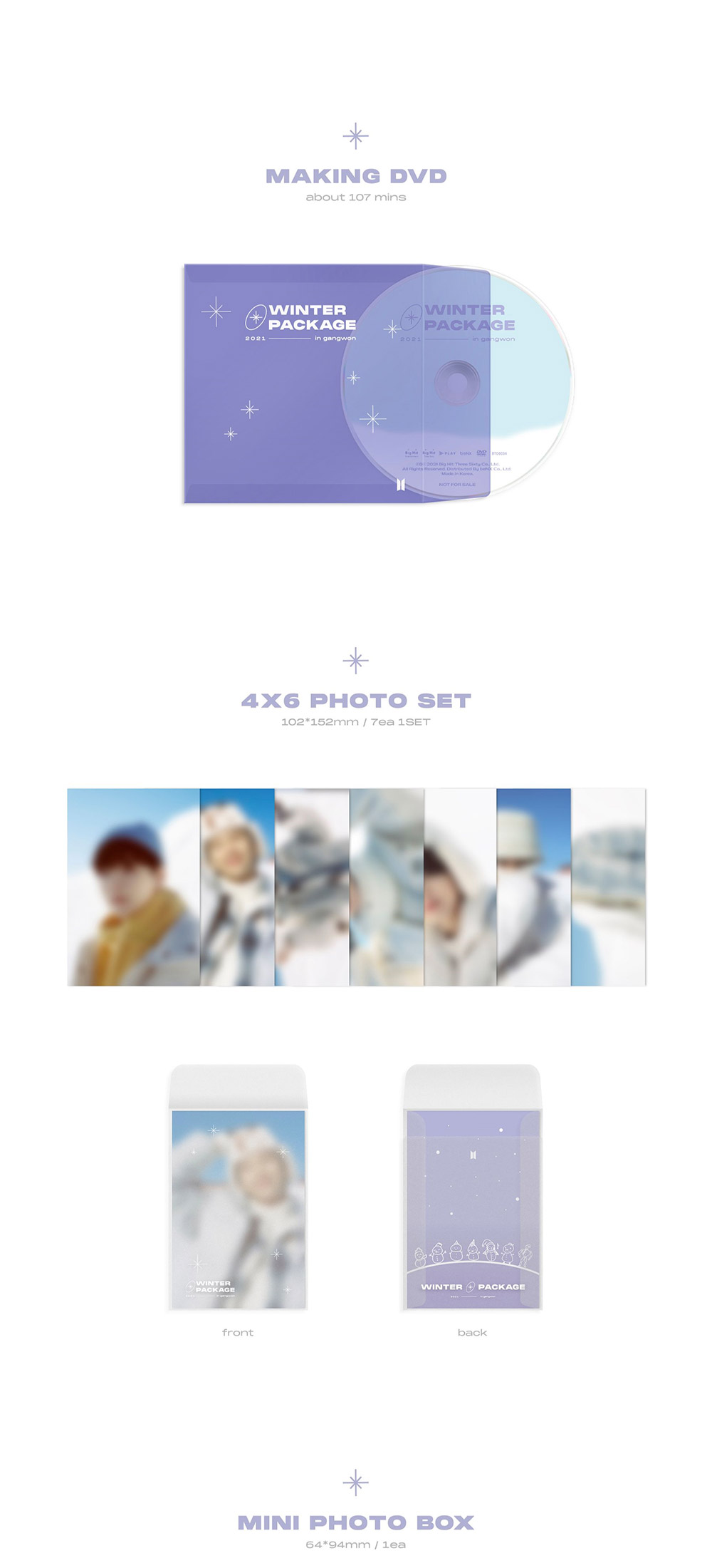 BTS 2021 Winter Package – Choice Music LA