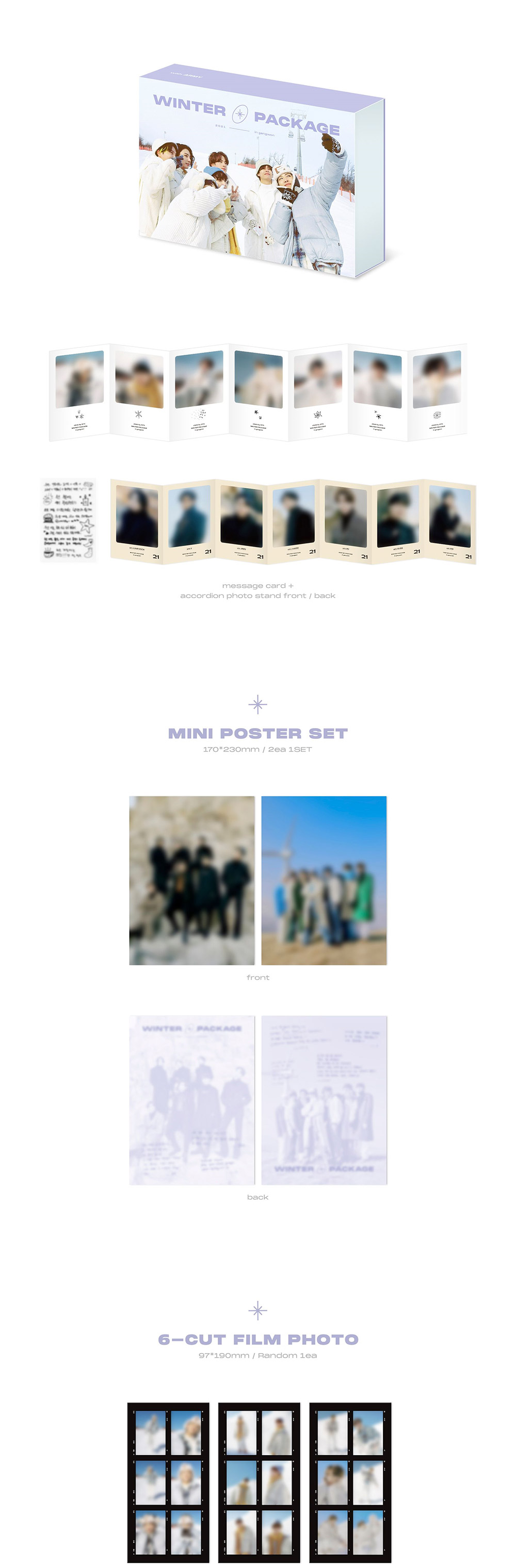 BTS 2021 Winter Package