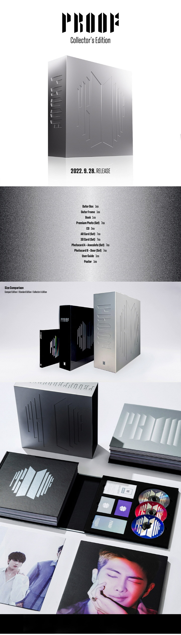 高品質 BTS PROOF collector's edition K-POP/アジア - mahaayush.in