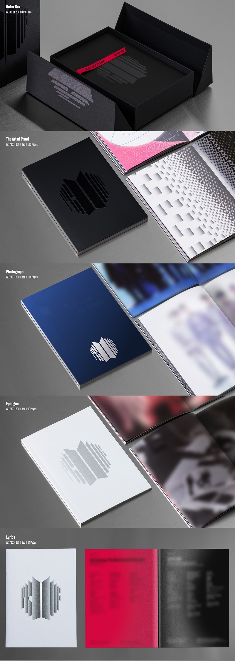 [SET] BTS Anthology Album - Proof Standard + Compact Edition