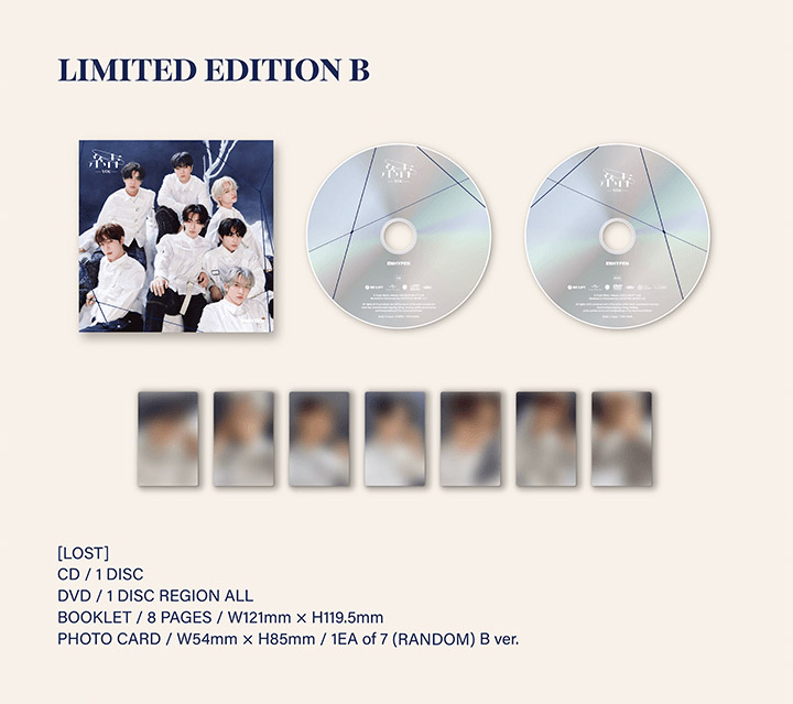 Japanese Edition][SET] ENHYPEN 3rd Single Album - 結 -YOU- 3 SET