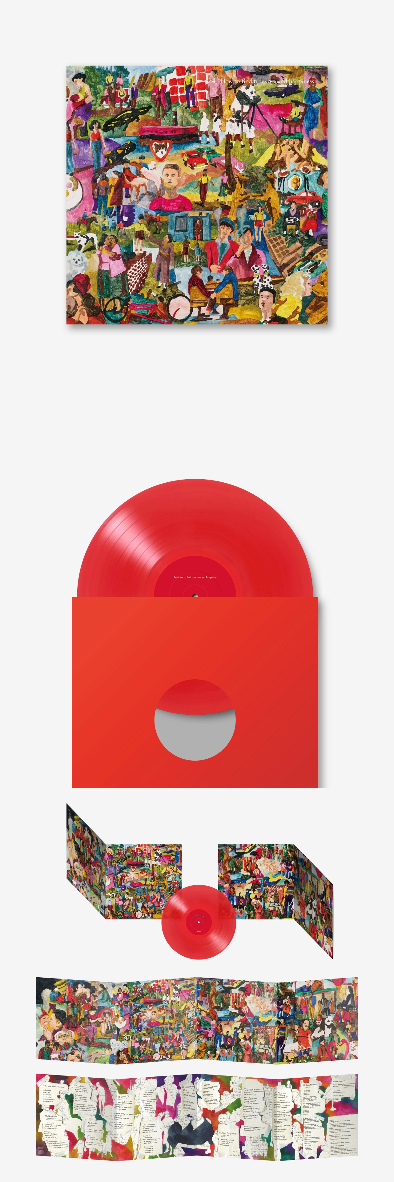 LP] HYUKOH Album - 24: How to find true love LP kpoptown.com