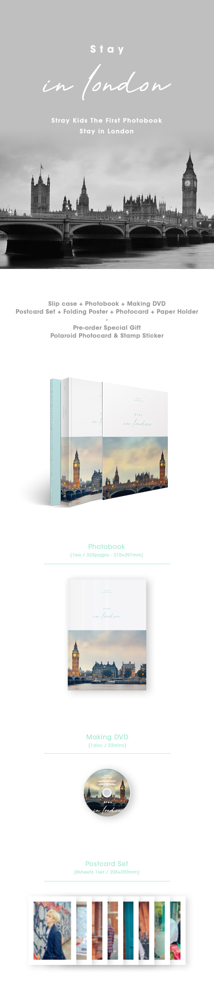 Stray kids　Stay in London photobook