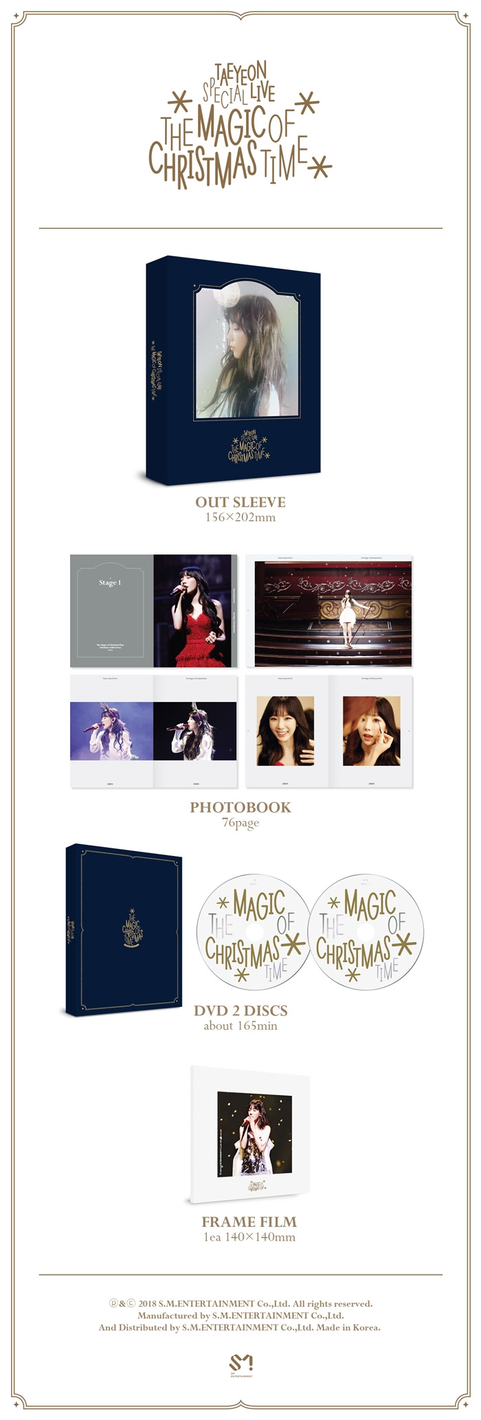 TAEYEON SPECIAL LIVE [THE MAGIC OF CHRISTMAS TIME] DVD kpoptown.com