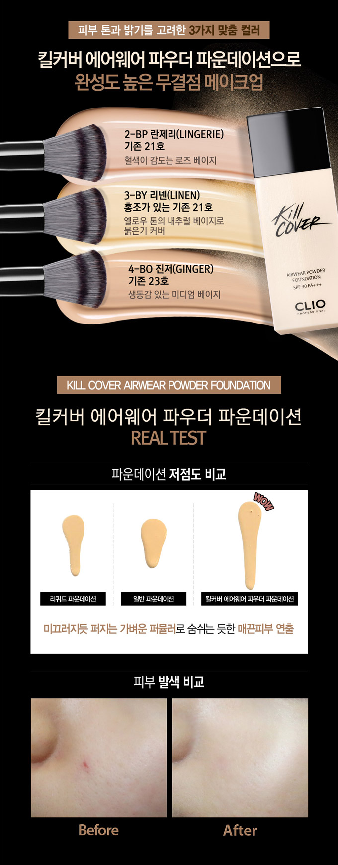 Review: Clio – Kill Cover Highest Wear Pact SPF30/PA++ No.2-BP