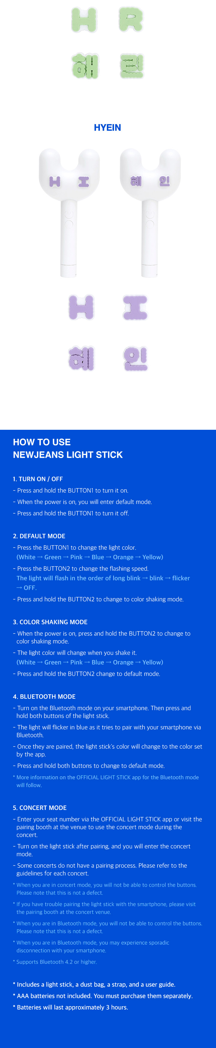NewJeans - Official Light Stick