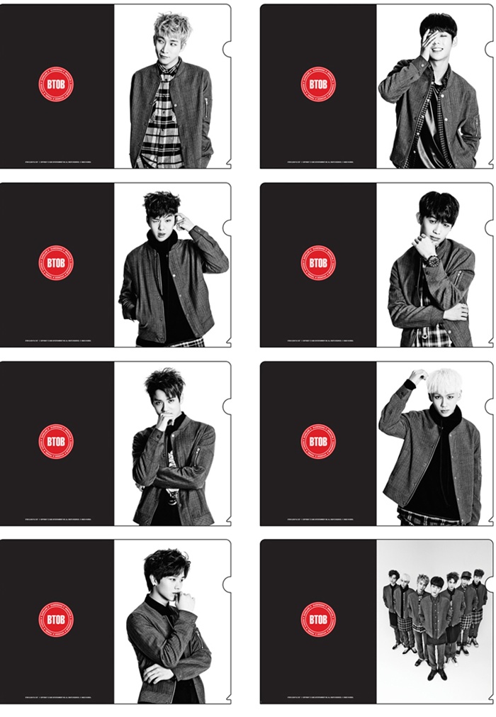 Btob Beep Beep Clear File Set