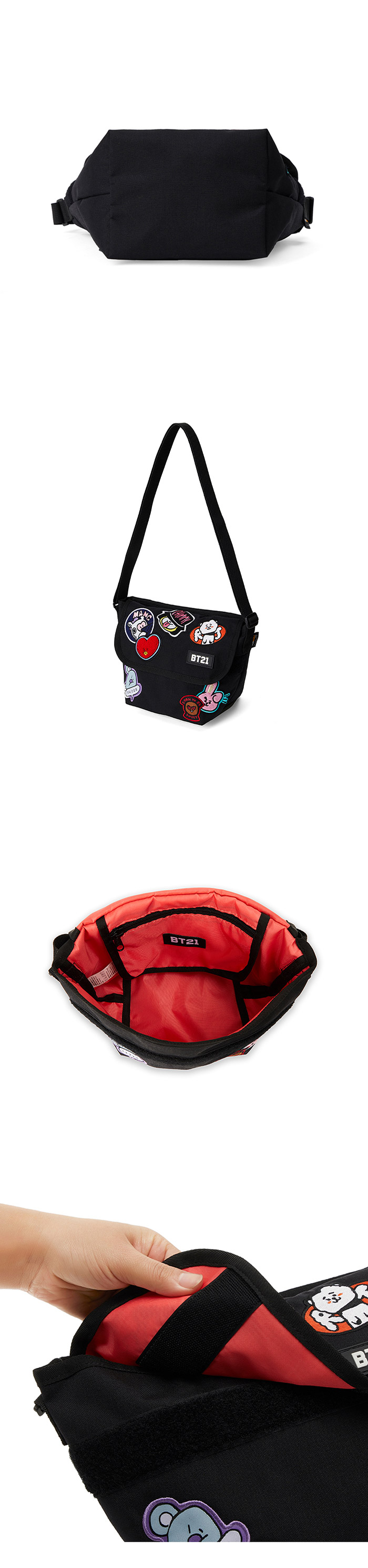 bt21 messenger bag