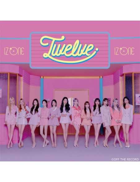 Japanese Edition] IZ*ONE 1st Album - Twelve (Type A) CD + DVD