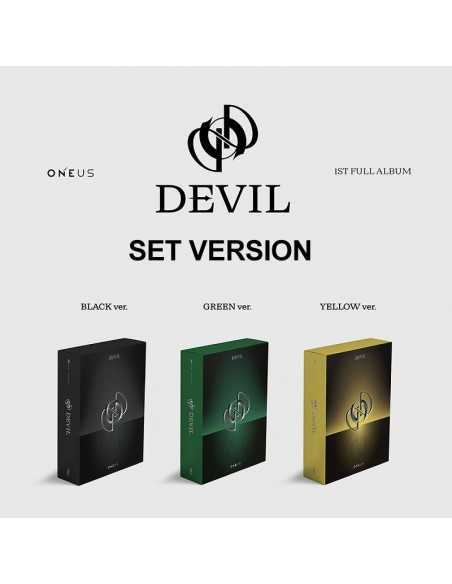 [SET] ONEUS 1st Album - DEVIL (SET ver.) 3CD + 3Poster