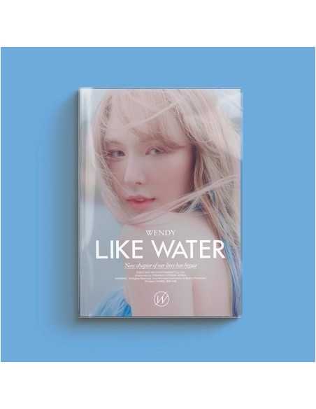 WENDY 1st Mini Album - Like Water (Photobook Ver.) CD + Poster