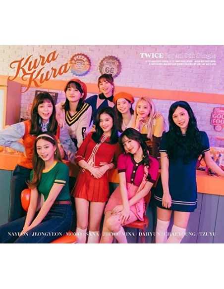 Japanese Edition] TWICE 8th Single Album - Kura Kura (1st