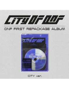 ONF 1st Repackage Album - CITY OF ONF (CITY ver.) CD+ Poster