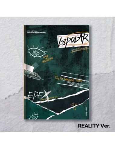 EPEX 1st EP Album - Bipolar Pt.1 Perlude of Anxiety (REALITY Ver.) CD + Poster