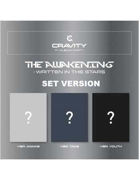 [SET] CRAVITY 1st Album Part.1 - The Awakening :Written in the Stars (SET  ver.) 3CD