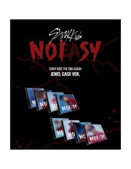 [Jewel Case] Stray Kids 2nd Album - NOEASY (Random Ver.) CD