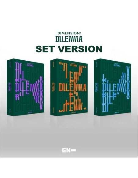 SET] ENHYPEN 1st Album - DIMENSION : DILEMMA (SET ver.) 3CD +3Poster