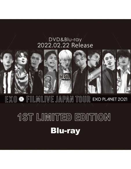 EXO FILMLIVE JAPAN TOUR - EXO PLANET 2021 -(Blu-ray3枚組)(初回生産限定盤)