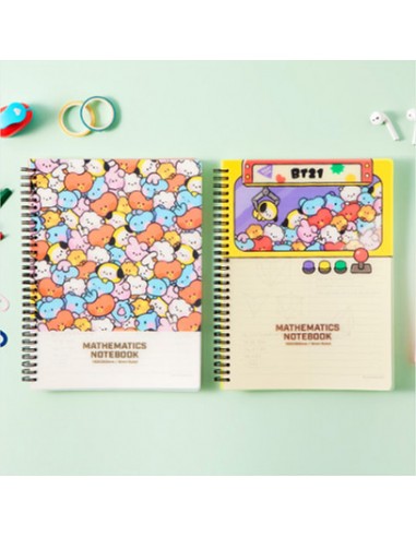 [BT21] BTS Studio EIGHT Collaboration - 8mm Mathematics Notebook