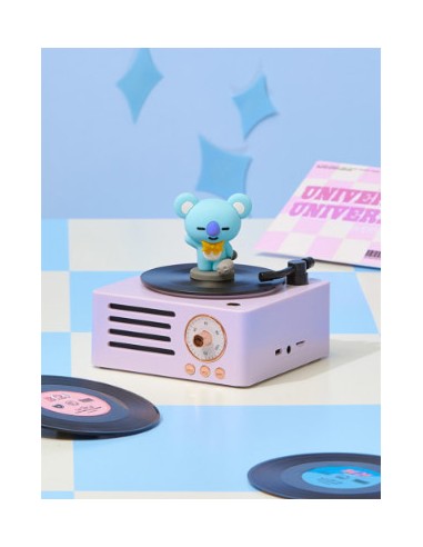 [BT21] BTS Line Friends Collaboration - Turntable Bluetooth Speaker