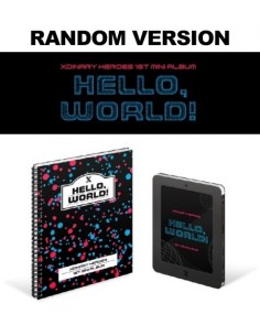 Xdinary Heroes 1st Mini Album - Hello, world! (Random Ver.) CD + 