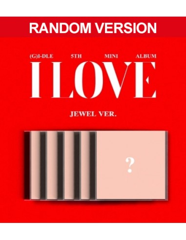 [Jewel] (G)I-DLE 5th Mini Album - I love (Random Ver.) CD