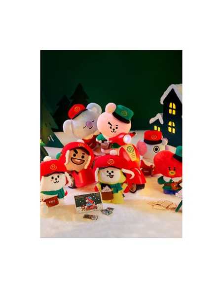 BTS BT21 Line Friends Cooky 2019 Winter Season 2024 Christmas Santa Plush Doll