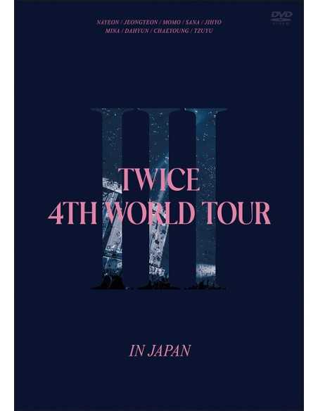 ソニーミュージック DVD TWICE 4TH WORLD TOUR 'Ⅲ' IN JAPAN(通常版)2枚組 店舗受取可