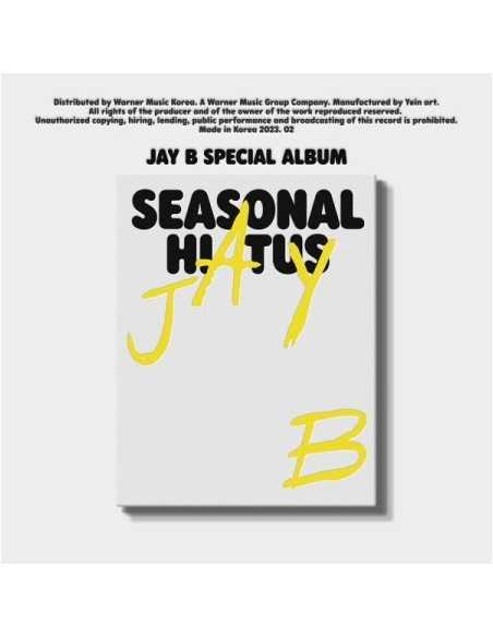 JAY B Special Album - Seasonal Hiatus CD