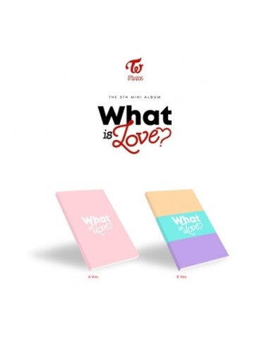 [Re-release] TWICE 5th Mini Album - What is Love? (Random ver) CD