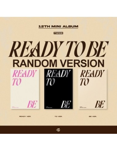 TWICE - READY TO BE (12TH MINI ALBUM) - Random / without poster