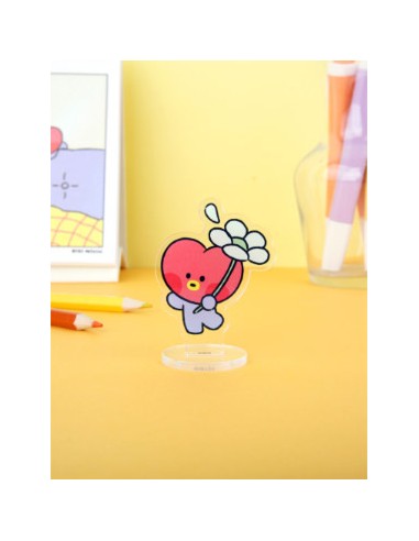 [BT21] BTS Line Friends Collaboration - Cherry Blossom minini Acrylic Stand