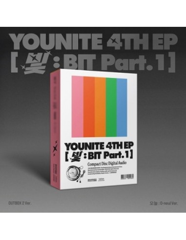 YOUNITE 4th EP Album - 빛 : BIT Part.1 (O-neul Ver.) CD + Poster