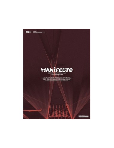 [Japanese Edition] ENHYPEN WORLD TOUR 'MANIFESTO' in JAPAN (Limited  Edition) Blu-ray