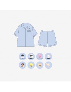 Stray Kids PILOT Goods - SKZOO CARRIER NAMETAG SET