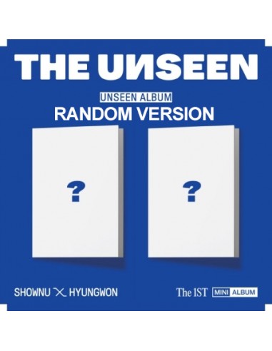 SHOWNU X HYUNGWON 1st Mini Album - THE UNSEEN (Random Ver.) CD