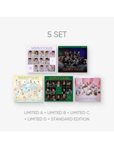 Japanese Edition][SET] SEVENTEEN JAPAN BEST Album - ALWAYS YOURS 5 SET