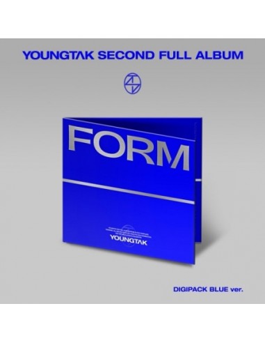 [Digipack] YOUNG TAK 2nd Album - FORM (BLUE Ver.) CD