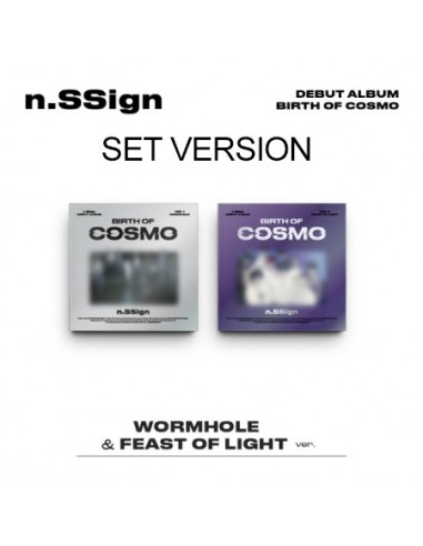 [SET] n.SSign Debut Album - BIRTH OF COSMO (SET Ver.) 2CD