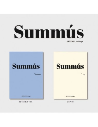 [SET] SEVENUS 1st Single Album - SUMMUS (SET Ver.) 2CD