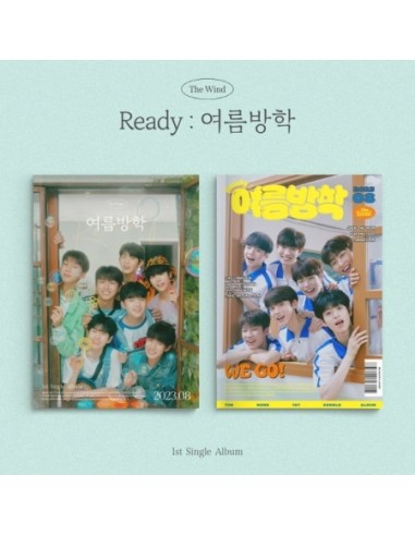 [SET] The Wind 1st Single Album - Ready : 여름방학 (SET Ver.) 2CD