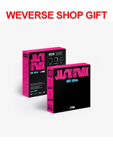 [Weverse Shop Gift] J-HOPE Album - Jack In The Box (HOPE Edition) CD