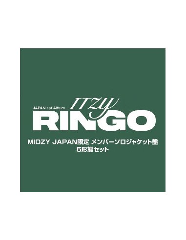 [Japanese Edition] ITZY 1st Album - RINGO (Member SET) 5CD