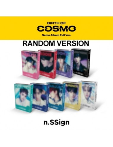 [Smart Album] n.SSign Debut Album - BIRTH OF COSMO (Random Ver.) Nemo Album