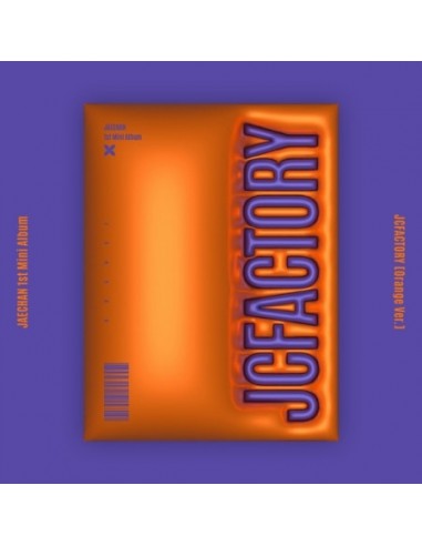 JAECHAN 1st Mini Album - JCFACTORY (ORANGE Ver.) CD + Poster