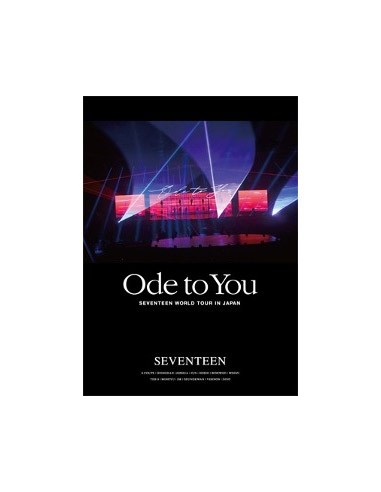 [Japanese Edition] SEVENTEEN WORLD TOUR ＜ODE TO YOU＞ IN JAPAN Blu-ray