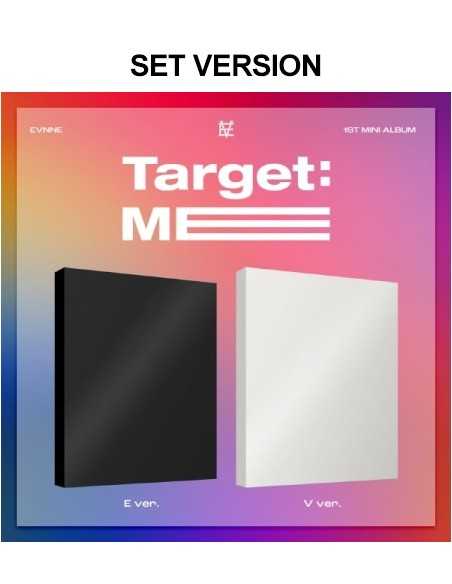 [SET] EVNNE 1st Mini Album - Target: ME (SET Ver.) 2CD + 2Poster
