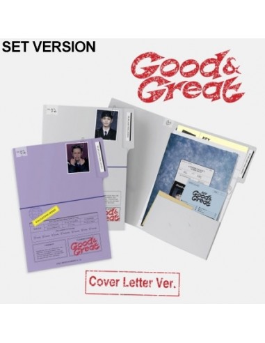 [SET][Cover Letter Ver.] KEY 2nd Mini Album - Good & Great (SET Ver.) 2CD