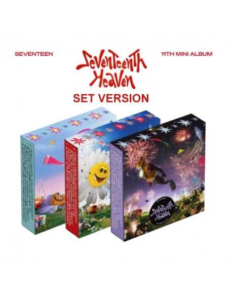[SET] SEVENTEEN 11th Mini Album - SEVENTEENTH HEAVEN (SET Ver.) 3CD